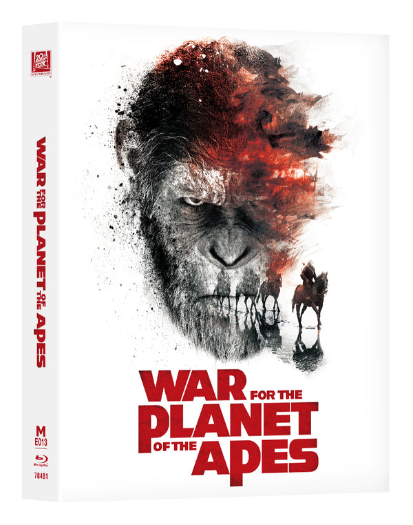 ME#13] War For The Planet of The Apes Steelbook (Full Slip)(2D+