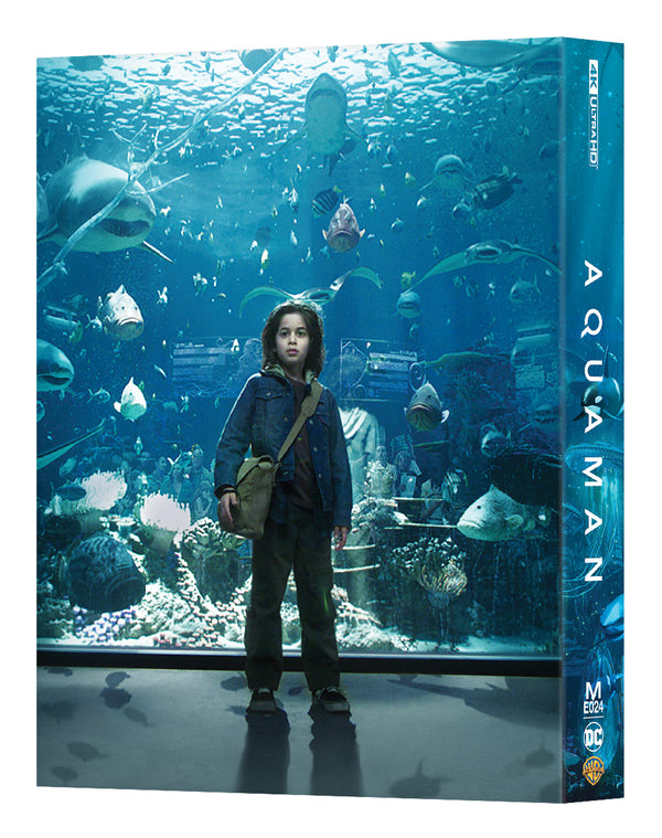 ME#24] Aquaman Steelbook (Lenticular Full Slip)(2D+4KUHD) - Manta Lab