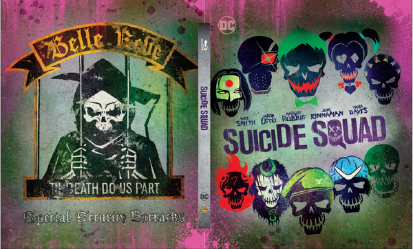Announcement for "Suicide Squad" MG#006 Steelbook