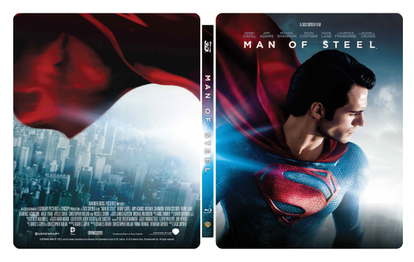 Manta Lab Exclusive Man of Steel steelbook approved