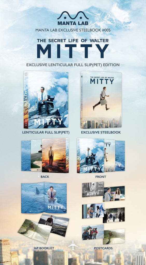 [ME#5] The Secret Life of Walter Mitty Steelbook (One Click)