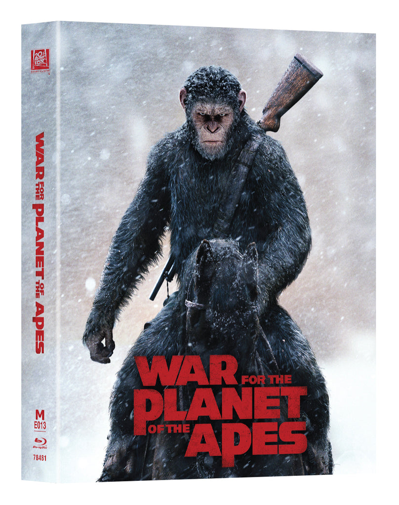 [ME#13] War For The Planet of The Apes Steelbook (Double Lenticular Full Slip)(2D+3D)