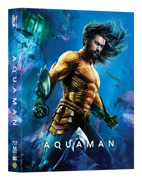 [ME#24] Aquaman Steelbook (Double Lenticular Full Slip)(2D+3D)