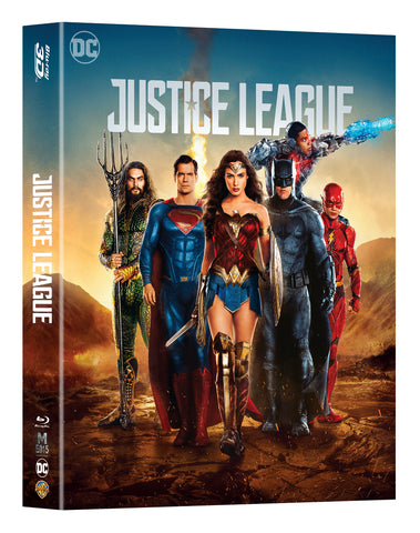 [ME#15] Justice League Steelbook (Double Lenticular Full Slip)(2D+3D)
