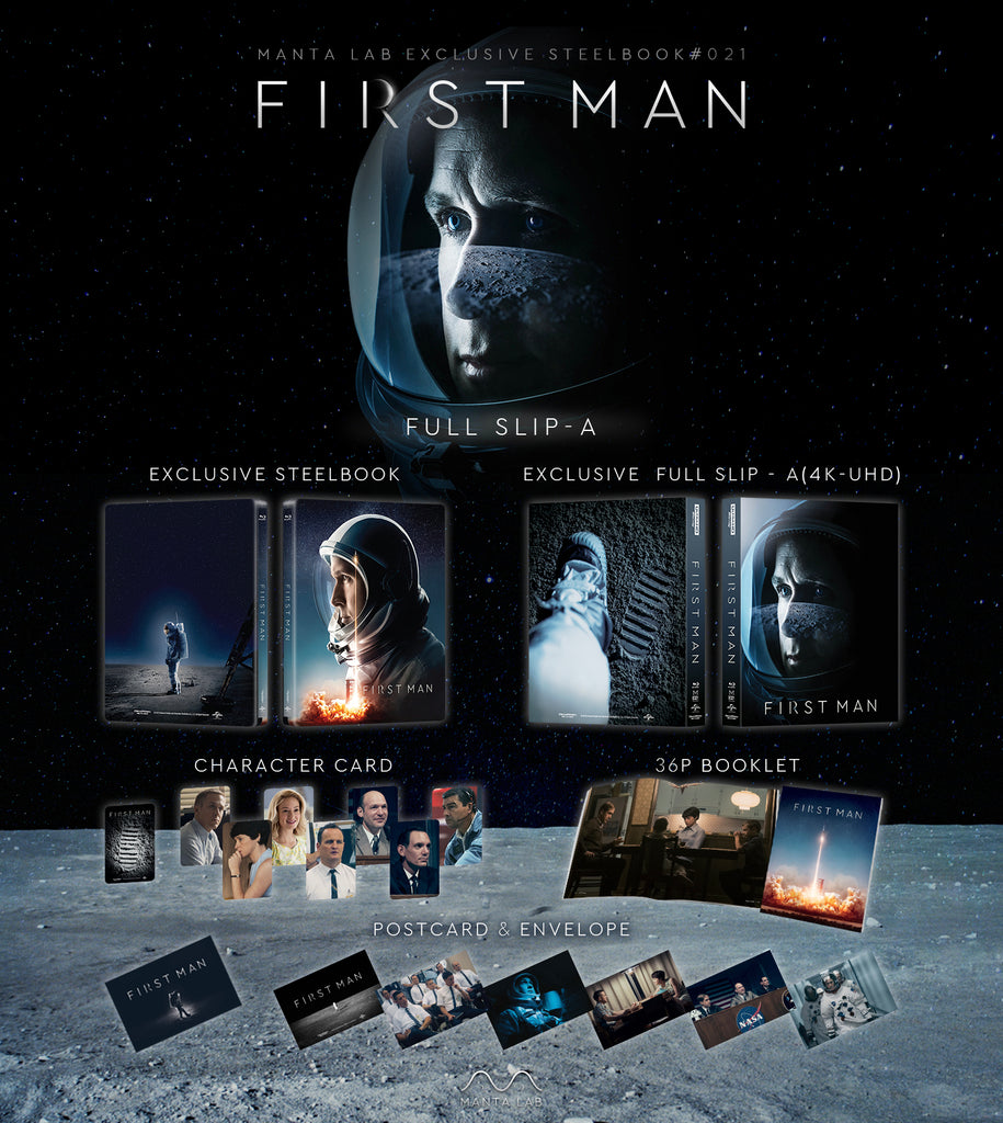 [ME#21] First Man Steelbook (Full Slip-A)(2D+4KUHD)