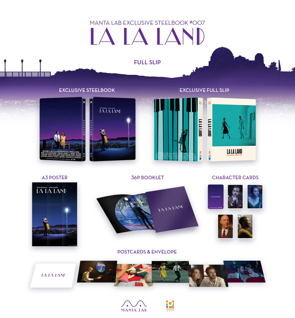 [ME#7] La La Land Steelbook (Full Slip)