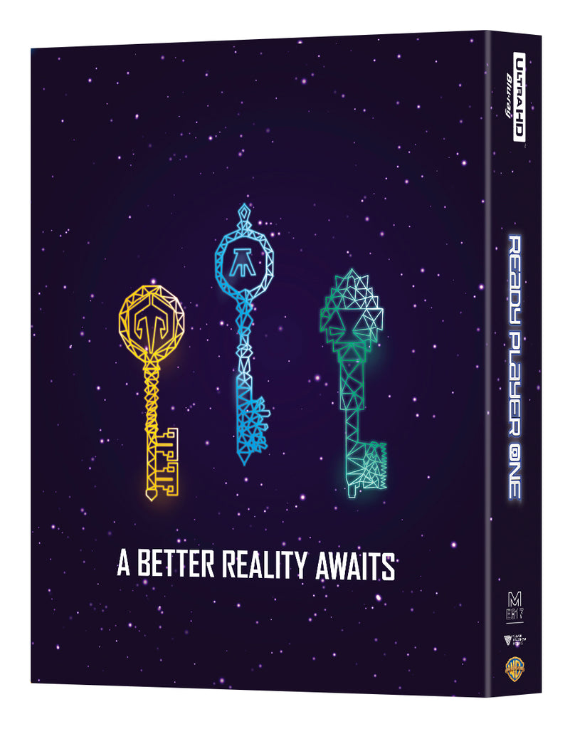 [ME#17] Ready Player One Steelbook (Full Slip)(2D+4KUHD)