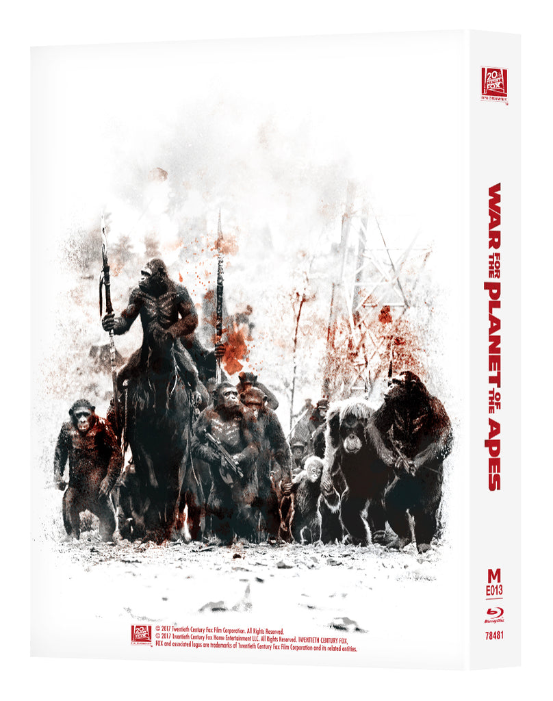 [ME#13] War For The Planet of The Apes Steelbook (Full Slip)(2D+4KUHD)
