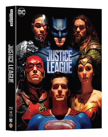 [ME#15] Justice League Steelbook (Full Slip)(2D+4KUHD)
