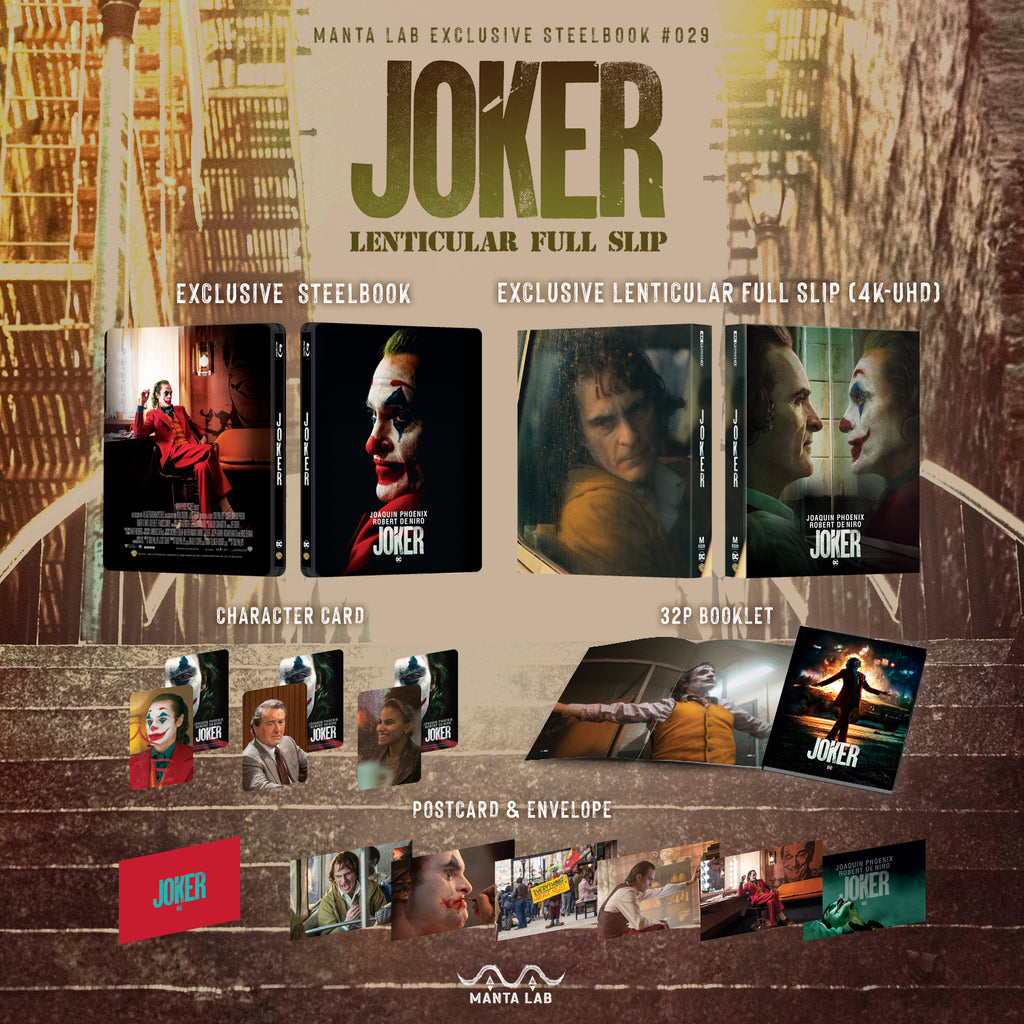 [ME#29] Joker Steelbook (Lenticular Full Slip)