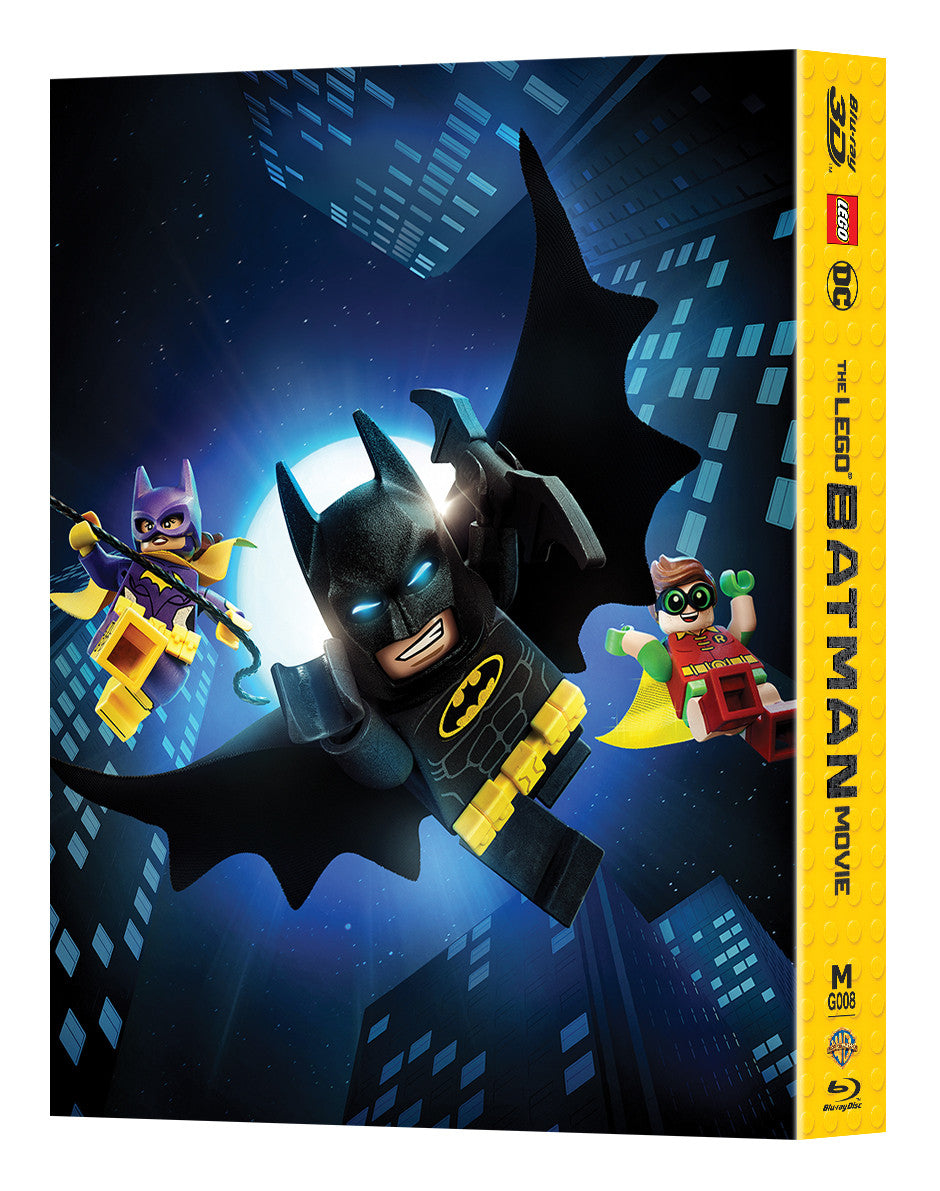 MG#8] The Lego Batman Movie Steelbook (2D+3D)(Double Lenticular Full -  Manta Lab