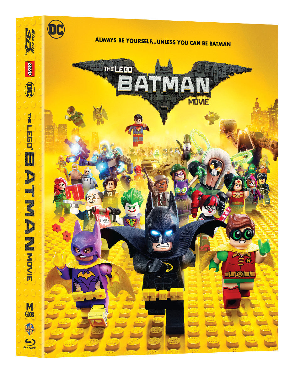 MG#8] The Lego Batman Movie Steelbook (2D+3D)(Double Lenticular Full -  Manta Lab