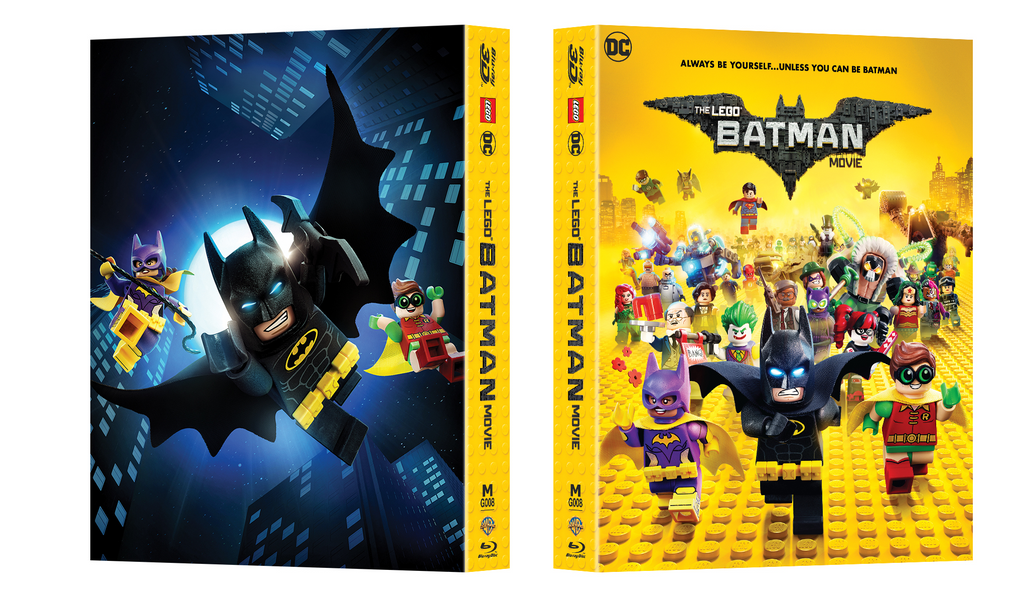 [MG#8] The Lego Batman Movie Steelbook (2D+3D)(Double Lenticular Full Slip)
