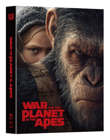 [ME#13] War For The Planet of The Apes Steelbook (Lenticular Full Slip)(2D+3D)