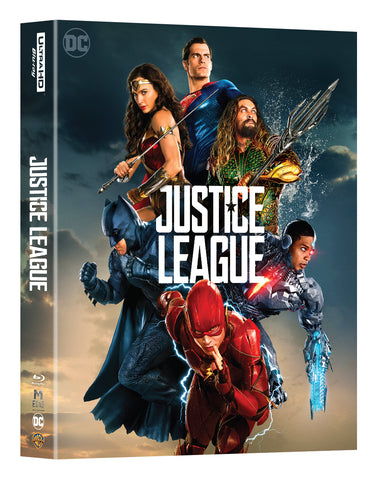 [ME#15] Justice League Steelbook (Lenticular Full Slip)(2D+4KUHD)