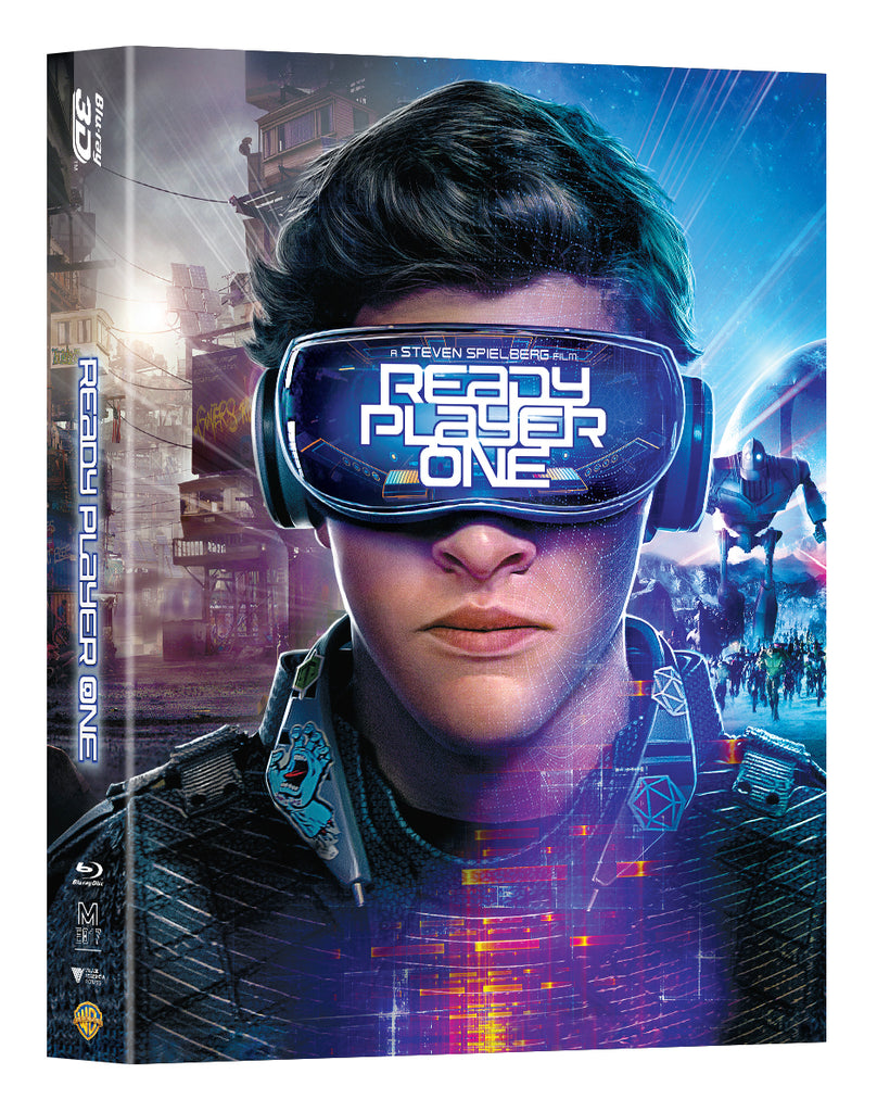 [ME#17] Ready Player One Steelbook (Lenticular Full Slip)(2D+3D)