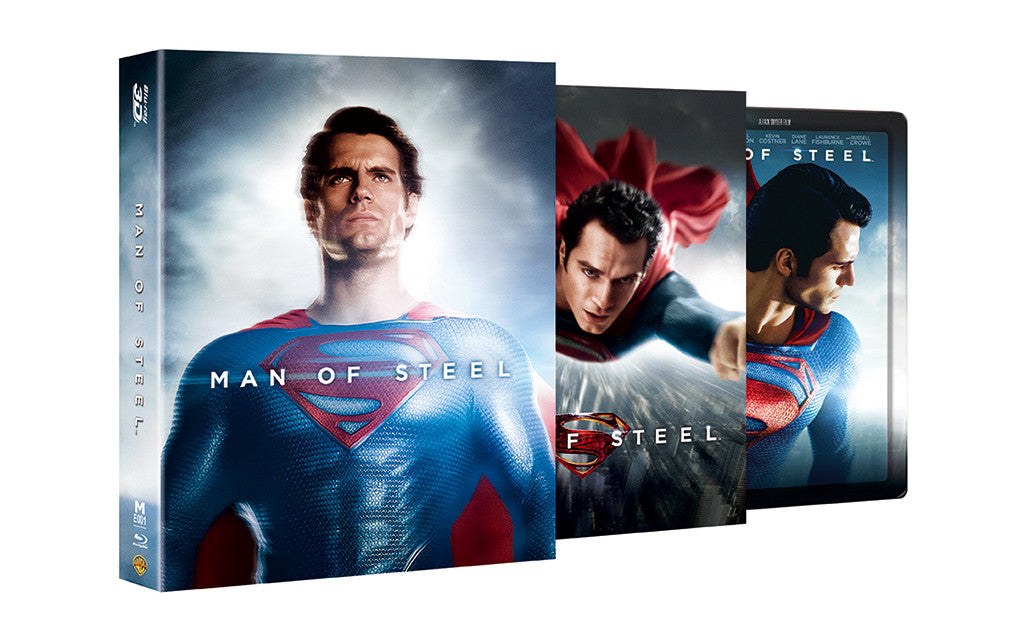 [ME#1] MAN OF STEEL(2D+3D) STEELBOOK (One-Click)