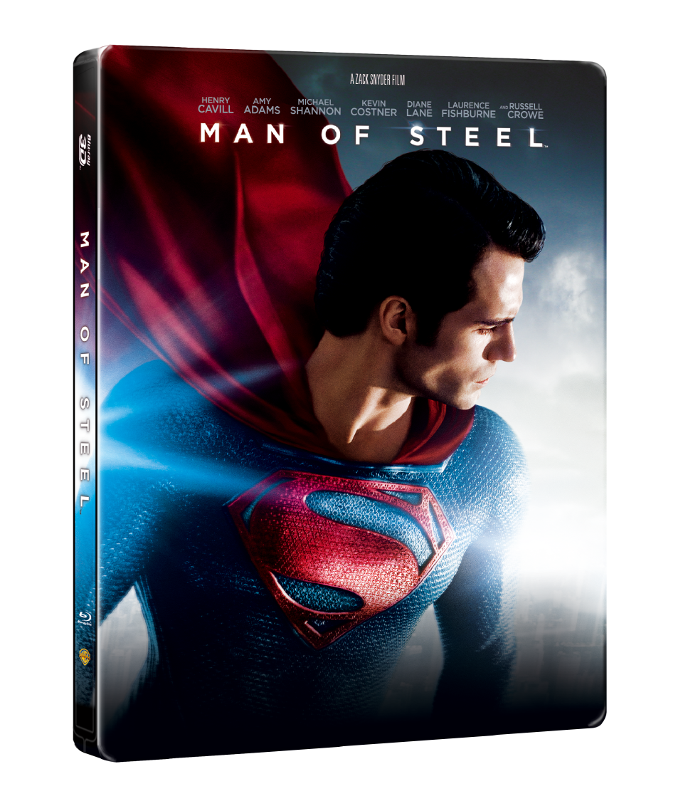 ME#1] MAN OF STEEL(2D+3D) STEELBOOK (Lenticular Slip
