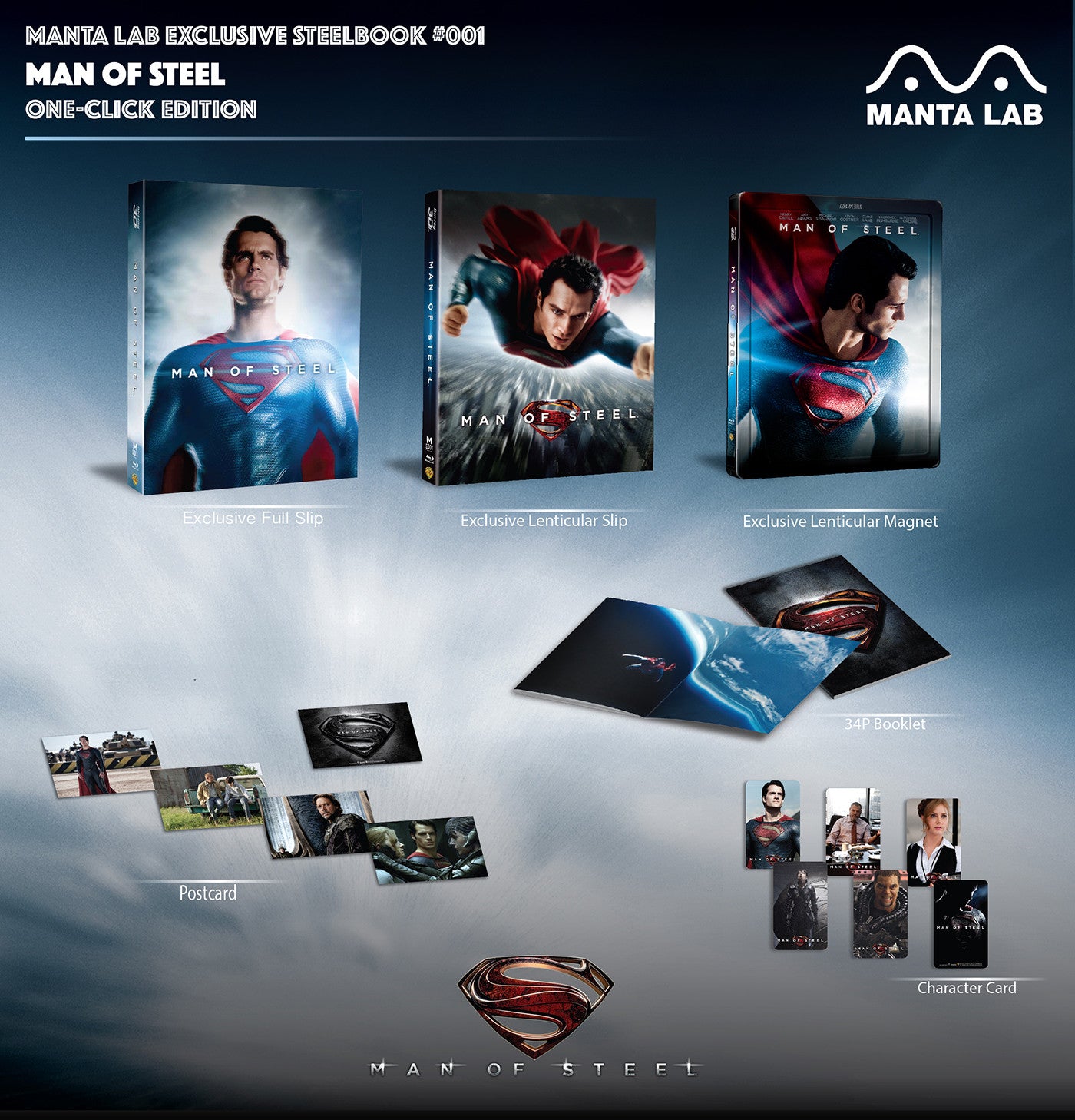 ME#21] First Man Steelbook (Full Slip-A)(2D+4KUHD) - Manta Lab