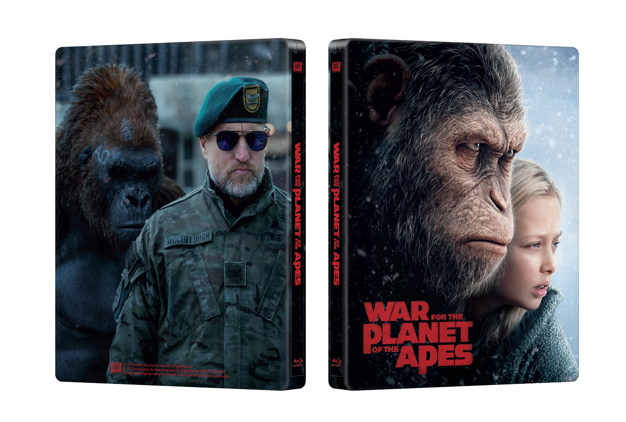 ME#13] War For The Planet of The Apes Steelbook (Double Lenticular
