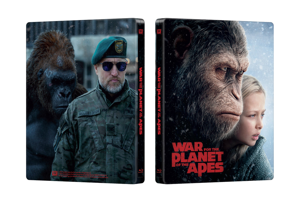 [ME#13] War For The Planet of The Apes Steelbook (Full Slip)(2D+4KUHD)