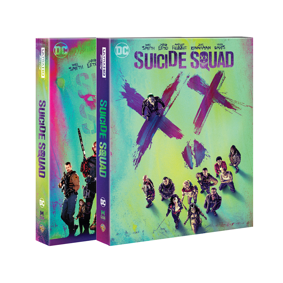 [MG#6] Suicide Squad Steelbook (Extended Cut 2D+UHD) (One Click)