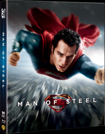 [ME#1] MAN OF STEEL(2D+3D) STEELBOOK (Lenticular Slip)