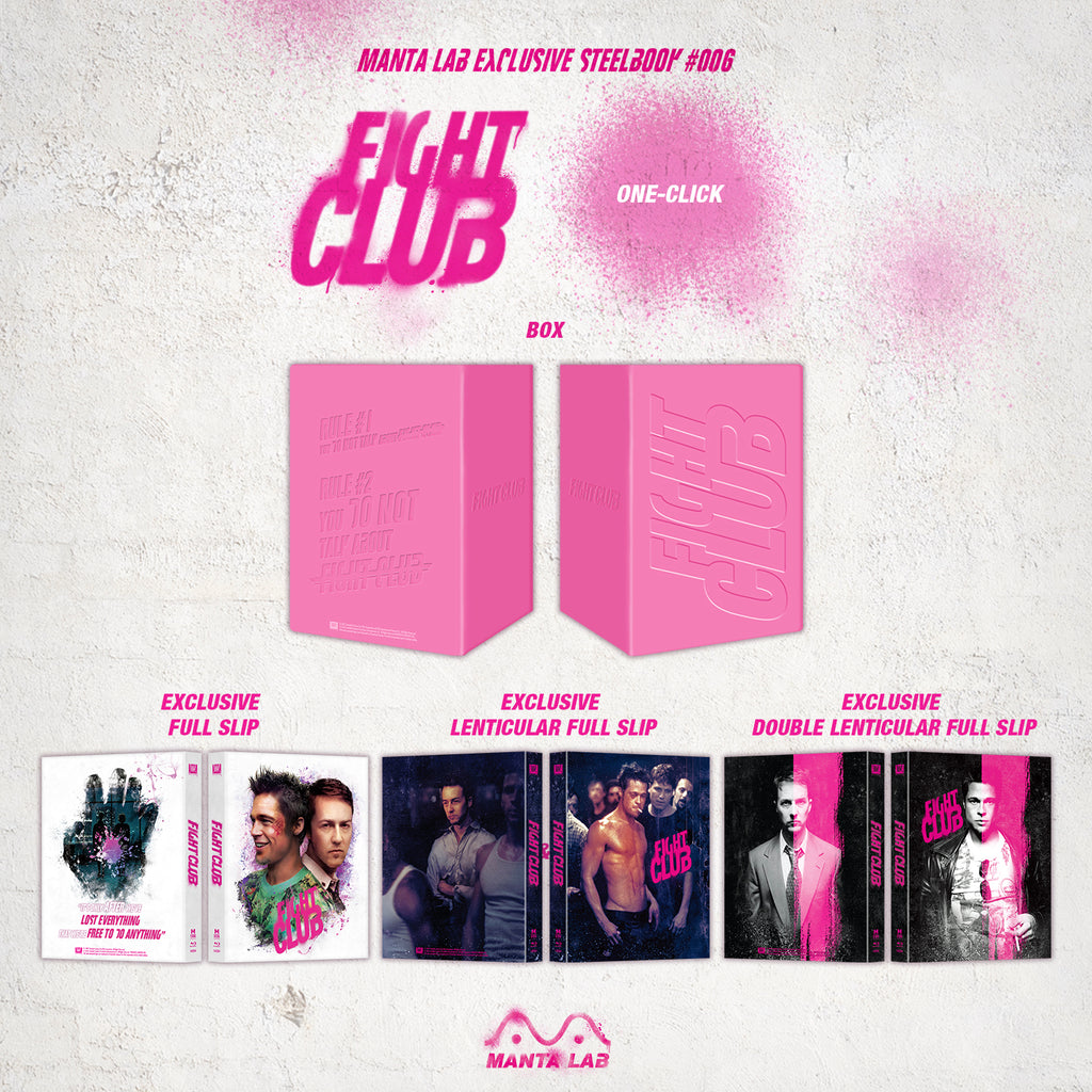 [ME#6] Fight Club Steelbook (One Click) - Manta Lab