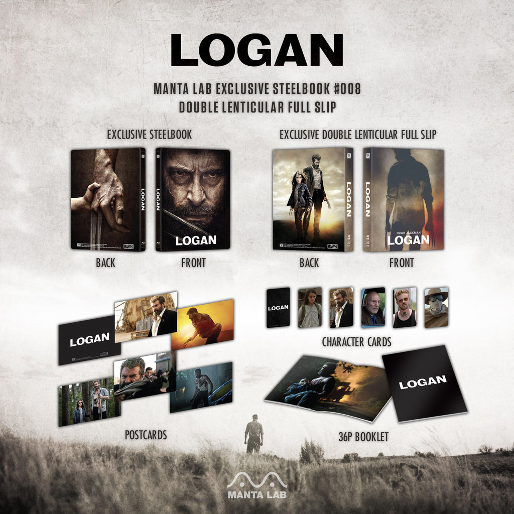 [ME#8] Logan Steelbook (One Click)(Theatrical + Noir Edition)
